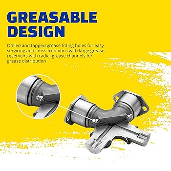 Amazon.com: MOOG 362 Greaseable Premium Universal Joint for